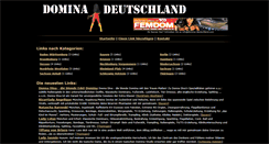Desktop Screenshot of domina-deutschland.com