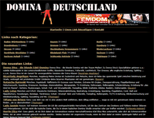 Tablet Screenshot of domina-deutschland.com